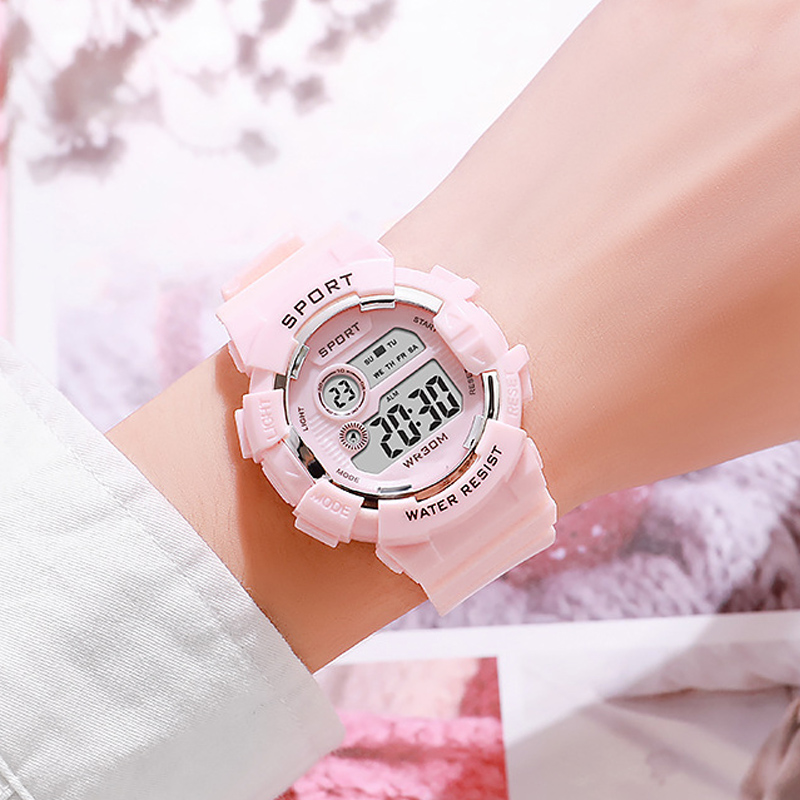 Smartwatch Watches Girls - 패션 키즈 시계 빛나는 방수 스포츠