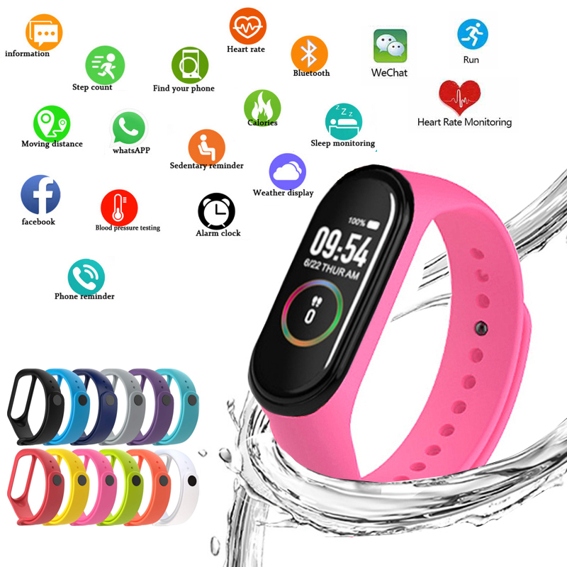 Smartwatch Branded Watches For Women - M4 스마트 시계 여성을위한 스포츠 팔찌