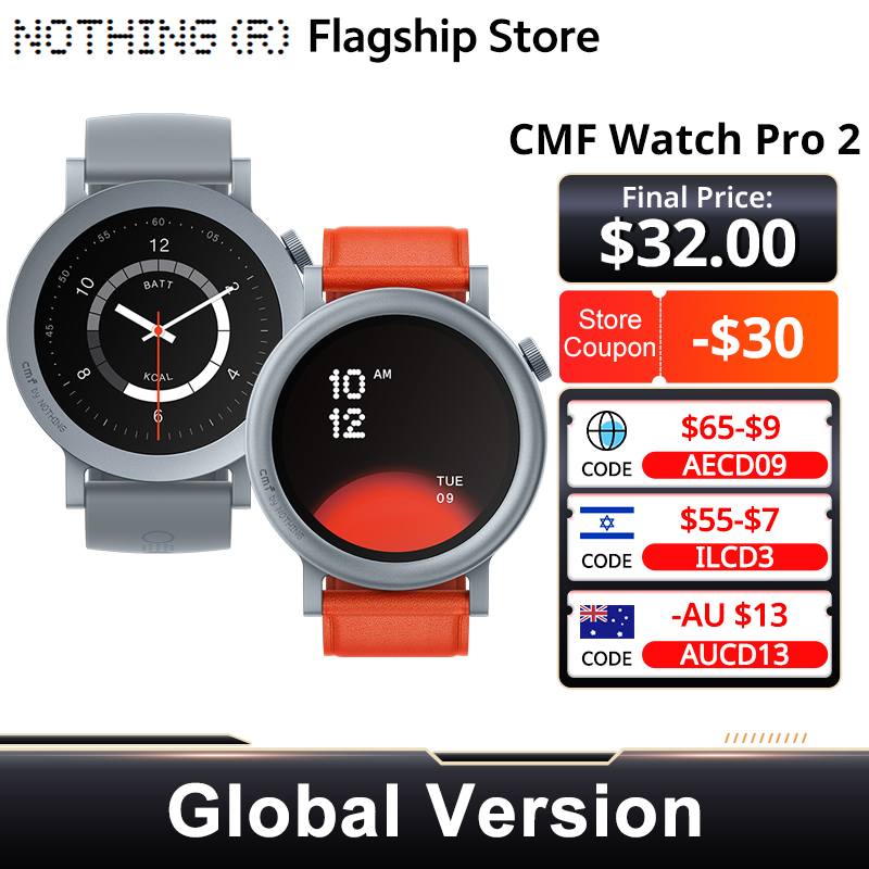 Hybrid Smartwatch - Nothing 글로벌 버전 워치 프로 2