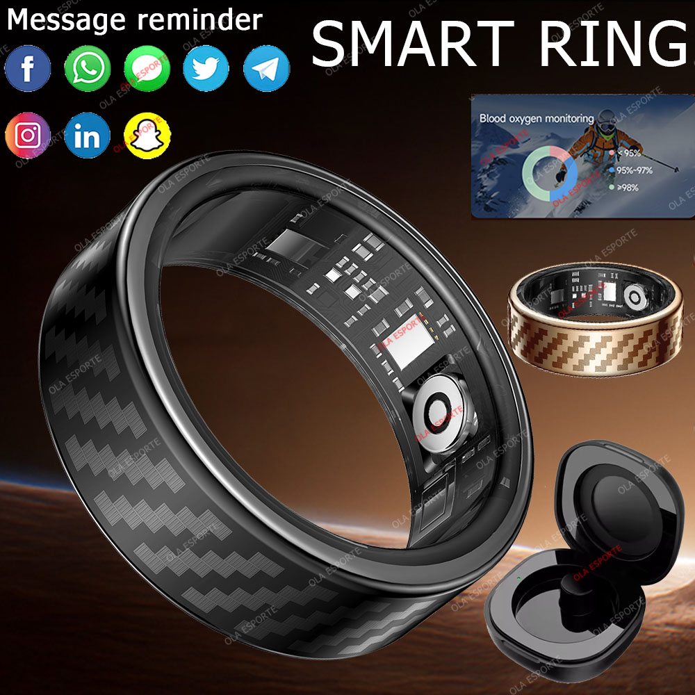 Smartwatch Watches Girls - 최신 스마트 링 통화 메시지 알림
