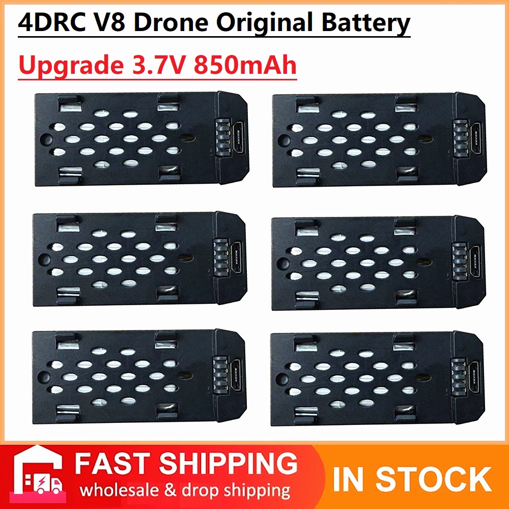 Hybrid Smartwatch - 4DRC V8 드론 원래 배터리 3.7V