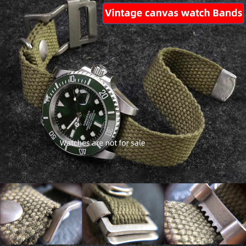 20mm 22mm 19mm 21mm 고품질 나일론 캔버 - Nato Strap Nylon 리뷰 및 가격