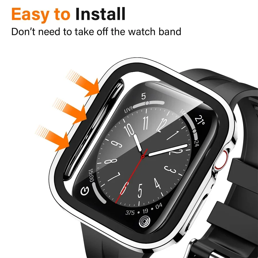 Apple Watch 케이스 시리즈 9 8 7 6 5  - Smartwatch Watches Girls 리뷰 및 가격