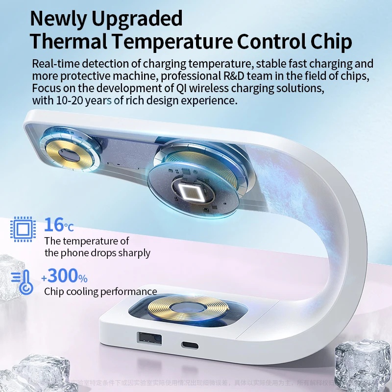 Qi 15W 마그네틱 무선 충전기 4 in 1 메탈 쉘 - Smartwatch Phone Watches 리뷰 및 가격