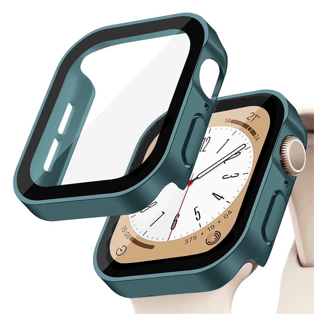 Apple Watch 케이스 시리즈 용 유리 + 커버  - Smartwatch Watches Price 리뷰 및 가격