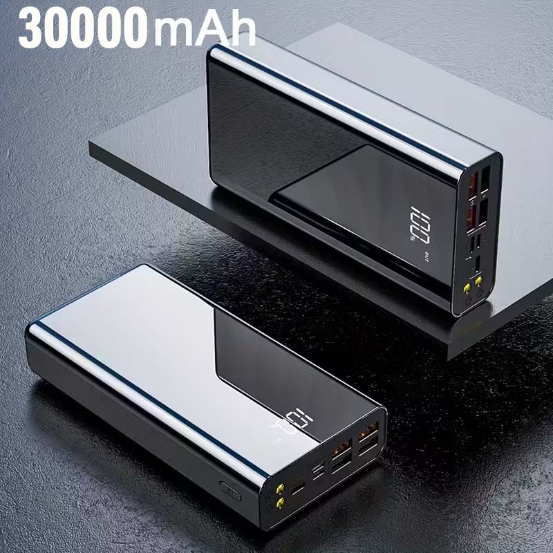 휴대용 충전기 30000mAh 보조배터리, USB-C  - Smartwatch Phone Watches 리뷰 및 가격