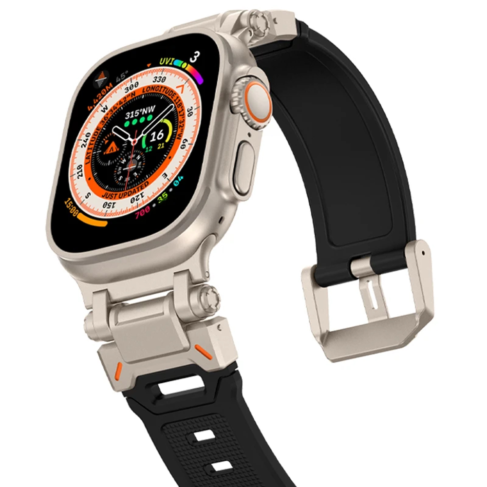 애플 워치 울트라 2 밴드용 실리콘 스트랩, 견고한 금 - Smartwatch Rugged Watches For Men 리뷰 및 가격