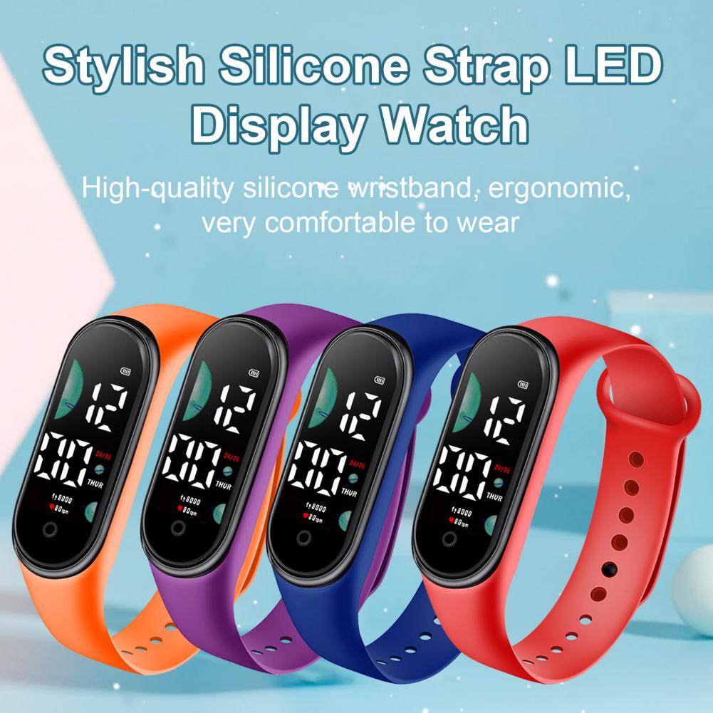 어린이용 스마트 LED 디지털 만화 시계, 어린이 시계 - Smartwatch Watches Girls 리뷰 및 가격