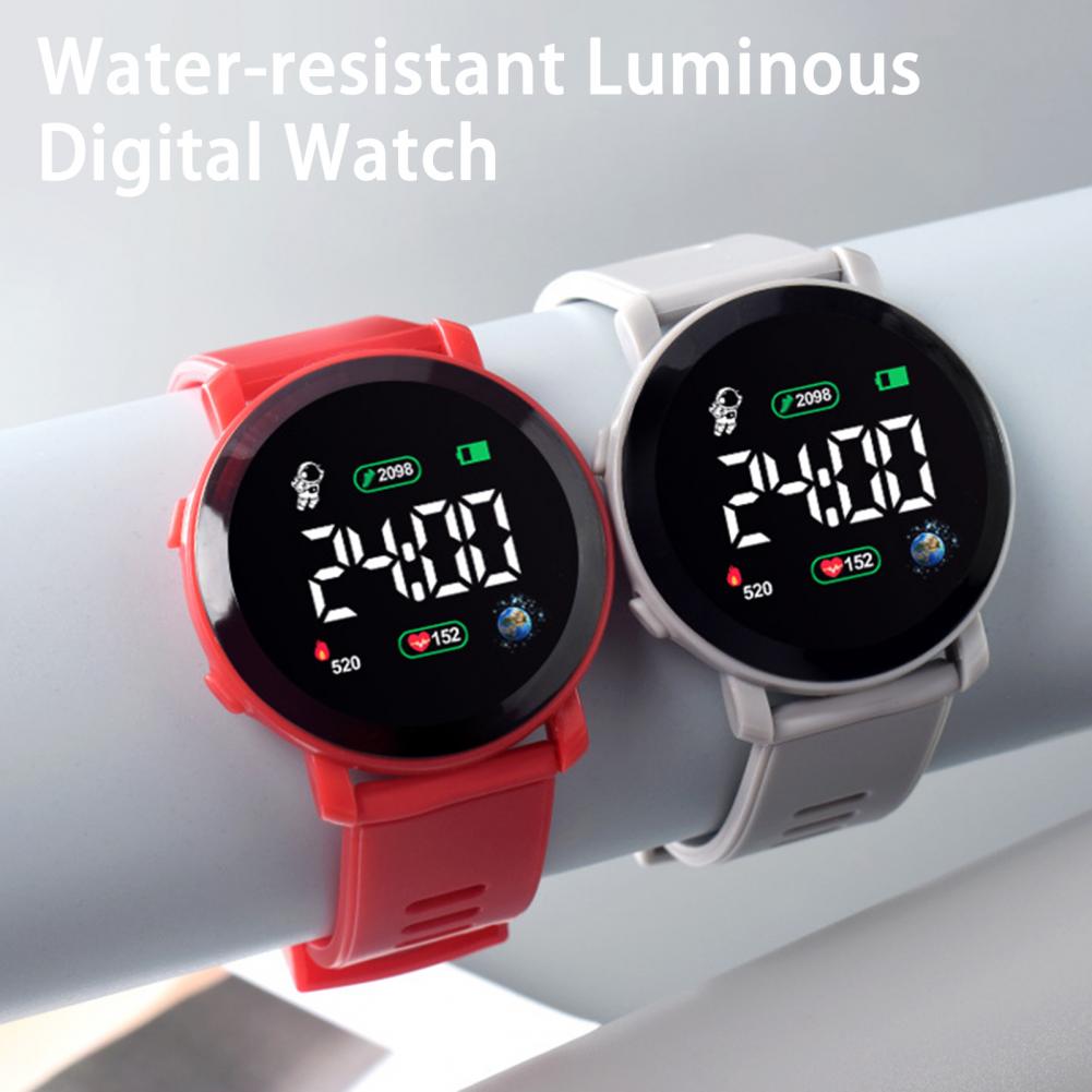 어린이 LED 디지털 시계 방수 자동 날짜 주간 달력  - Smartwatch Digital Watches For Kid Boy 리뷰 및 가격