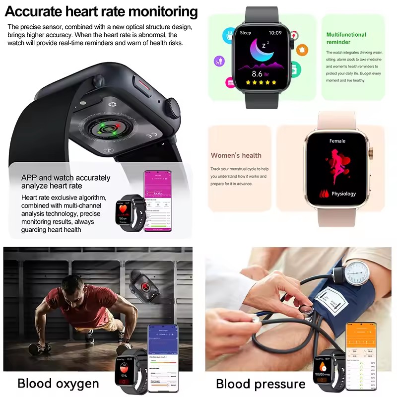 스마트 워치 다이얼 전화 응답 칼로리 추적 심박수 모니 - Smartwatch Branded Watches For Women 리뷰 및 가격