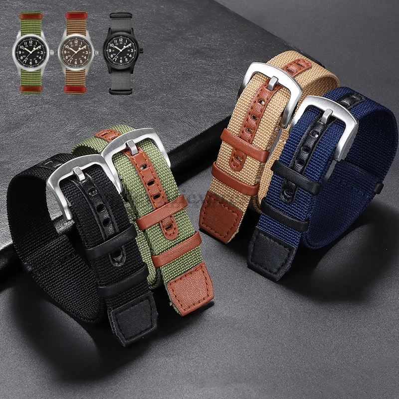 해밀턴 카키 필드 팔찌 스마트 시계 교체 팔찌에 대한  - Nato Strap Nylon 리뷰 및 가격