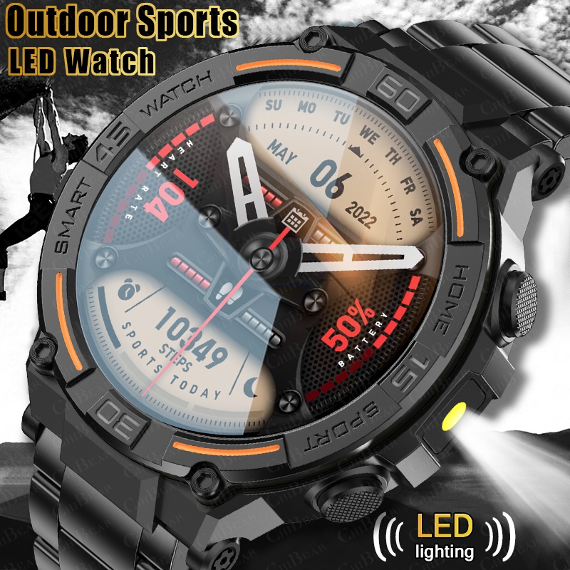 야외용 군사용 러기드 스마트워치 남성용 GPS 스포츠  - Smartwatch Rugged Watches For Men 리뷰 및 가격