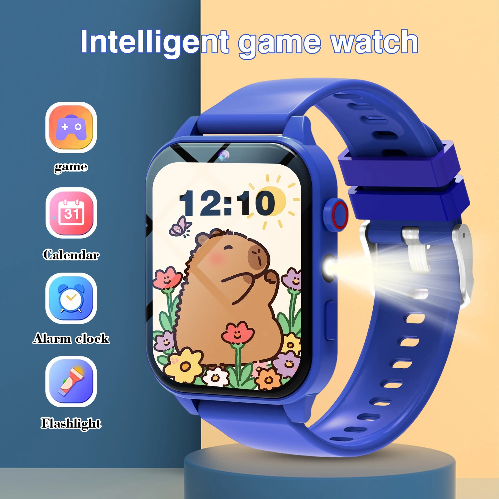 어린이용 스마트 시계 18개 게임 카메라 방수 손전등  - Smartwatch Watches Girls 리뷰 및 가격