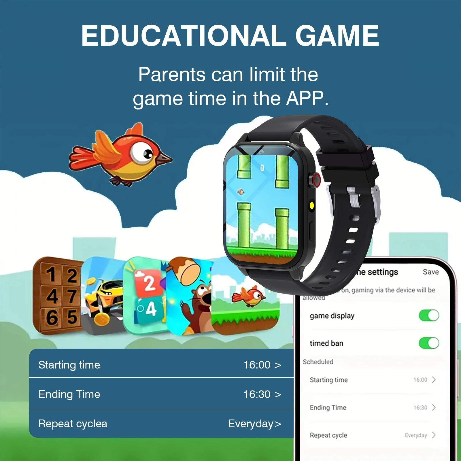 어린이용 스마트 시계 18개 게임 카메라 방수 손전등  - Smartwatch Watches Girls 리뷰 및 가격