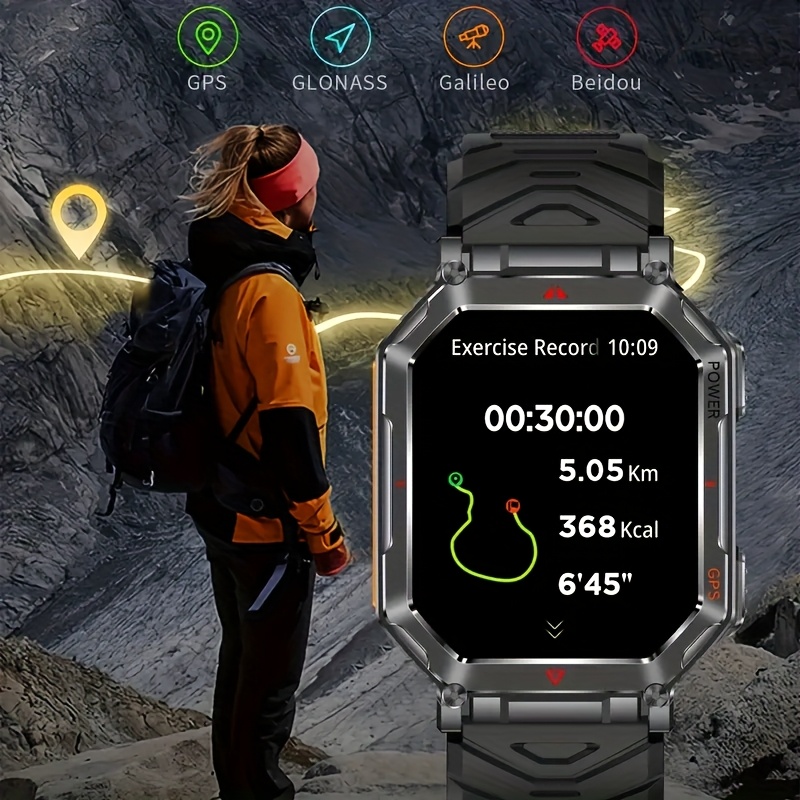 DAORKOW 새로운 군사 야외 스포츠 GPS 스마트  - Smartwatch New Watches 리뷰 및 가격